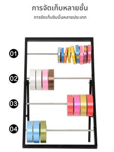 ตู้เก็บผ้าริบบิ้นโลหะผสม DIY สำหรับบ้าน อุปกรณ์งานฝีมือ อุปกรณ์งานเย็บผ้า อุปกรณ์ริบบิ้น ผ้าริบบิ้น เรียบหรู ดีไซน์สร้างสรรค์