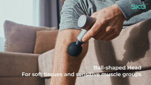 SKG F3 Lite Mini Pocket Massage Gun Muscle Percussion Deep Tissues Muscle Massager Sport Therapy Gun