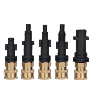 Pressure Washer Adaptor To 1/4" Quick Release Connector Nozzle For Karcher Bosch AR Blue LAVOR Interskol Nilfisk