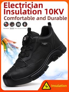 GUYISA | Insulation Anti-Smash Anti-Puncture Safety Work Shoes 10kV