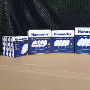 Lampu LED Plafon downlight Hannochs STYLE Paket 3W5W7W9W12W15W20W Watt IBR CDL Isi 4PCS Cahaya Putih SNI Original