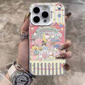 for Vivo case V30 V30pro V29 5G V27 5G V27E V23 5G V23Pro V25Pro Y36 5G Y27 5G Y78 5G Y52 5G Y72 5G X60 Cartoon Mary Cat Anti-Drop Hard Back Cover