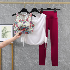 Spring Summer New Yoga Fitness Sports Wear Womens Pilates Training Professional Fashion Sensation Advanced Vest Set