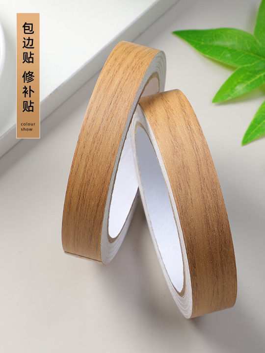 Wood Grain Self Adhesive Tape Furniture Board Edge Decorative Strip ...