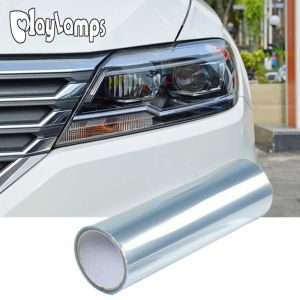 30x60/100/200cm Clear Light Covering Film Car Clear Tint Headlight Taillight Vinyl Film Fog Light Rear Lamp Tint Film Sticker Decal