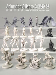 Dungeon And Sin Wizard Run Tabletop Game Model Chess Piece Desktop Decoration Loose Goods Collectible Static Plastic Toy