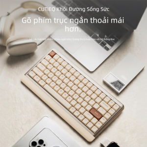 DAREU | Bàn Phím Cơ Không Dây Bluetooth Văn Phòng Yên Tĩnh