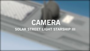 SolarTiger Solar Street Light with 4G Camera Waterproof Outdoor Lighting Terang