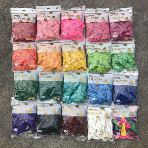 Thickened Colorful Party Balloons Childrens First Birthday Decorative Arch Gate Outdoor Festival Supplies Latex Balloons