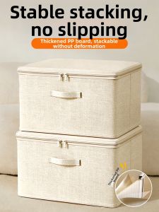 Washable Large Capacity Anti-slip Stacking Storage Box