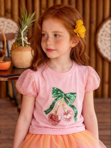 PPTOWN | Girls Short Sleeve T-shirt