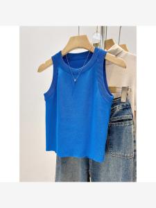 Áo Ba Lỗ Dệt Kim Ôm Vừa Vặn Cho Nữ Mùa Hè Áo Ba Lỗ Kiểu Công Sở Thời Trang Áo Ba Lỗ Hở Lưng Thời Trang Thường Ngày