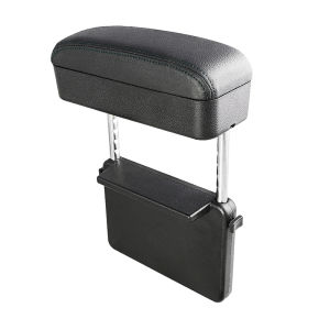 JFBONIN Universal Car Armrest Organizer with Liftable Storage Box Center Console Gap Holder Tray Vehicle Interior Organization