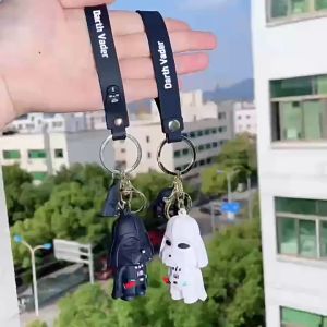 Star wars Deadpool Wolverine Cute Key Chain Gift Key Ring Key Holder Starwars