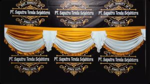 Rumbai Tenda atau Poni Tenda atau ider-ider model selendang (Panjang 4m)