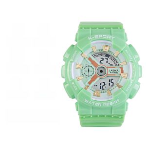 Childrens Electronic Sport Watch Girls Ins Style Design Simple Korean Version Junior High School Students Only Rubber Band