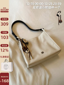 Chio2nd Commuter Womens Tote Bag Underarm Casual Minimalist Large Shoulder Bag Quality Fabric European Fashion Style