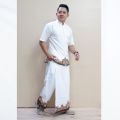 Baju muslim pria dewasa baju koko pria setelan celana sarung katun ...