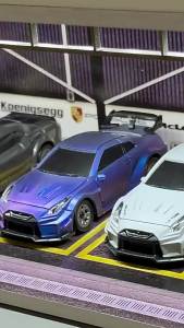 1/64 Mini RC Desktop RC Car Full Scale 4WD Drift Car Desktop Racing Model Ornament Boy RC Car