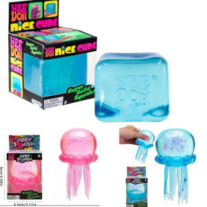 Needoh Nice Cube Sensory Stress Reliever Fidget Tool for Anxiety &Focus Desk Sensory Cube for Adults & Anti-Anxiety Squeeze Kids
