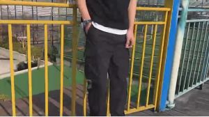 Trendy Sports Style Men's Summer Work Pants