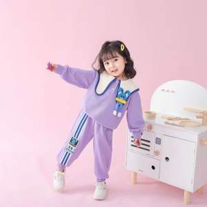FG FASHION KIDS| SETELAN JOGGER ANAK PEREMPUAN IMPORT MOTIF KELINCI 3D SIZE 4-5TH