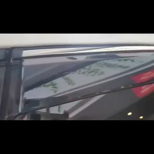 【B152 READY STOCK】Premium BYD Atto 3 Stainless Steel Window Visors Air Press Window Door Visor Acrylic Rain Deflector