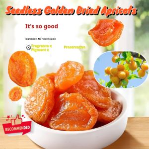 Seedless Golden Dried Apricots Sweet and Sour Dried Apricots Dried Fruits and Preserves Leisure Snacks Dried Red Apricots