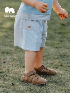 mua qiaqia | Nordic Style Lightweight Breathable Kids Summer Shorts