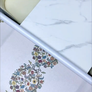 European Printed Tablecloth - Waterproof Oil Resistant Stain Resistant Easy to Clean Dining Table Cloth Thick Table Cover Mantel