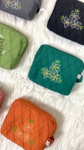 Mukena Travel Mukenah Traveling Premium Bordir Parasut Terbaru Motif Travelling Hafshah by Rumah Qatifa