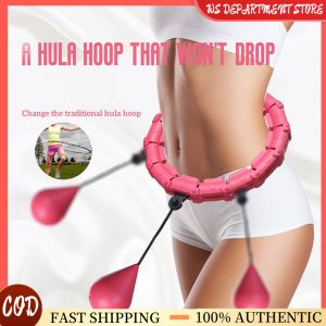 Removable hula hoop slimming waist fitness equipment for lazy people to lose weight burn fat and tone abdomen