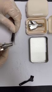 Stainless Steel Gunting Bulu Hidung Trimmer Rambut Nose Hair Trimmer Scissors Clipper Razor 剪鼻毛
