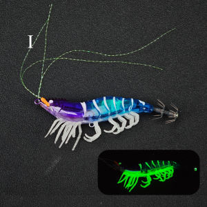 1 Mồi Câu Tôm Giả Phát Sáng 105cm Mồi Câu Mực Biển Mồi Câu Cá Biển Có Móc Câu Dùng Cho Câu Mực Câu Biển Câu Sông