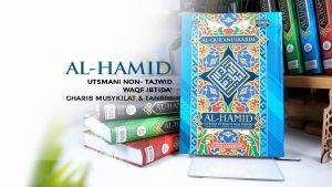 Al-Quran Berkualitas Tinggi: Al-Quran Utsmani 15 Baris AL-HAMID UkA5