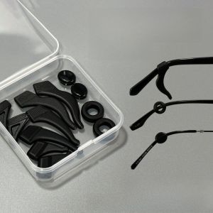 Myopia Glasses Anti-Slip Temple Tip Ear Hook Kids Anti-Shedding Fixed Gadget Photo Frame Legs Accessory Hook Silicone