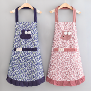 Stylish Comfortable Apron Waterproof Oil Resistant Kitchen Workwear Outerwear Fashionable Waistcoat for Cooking And Housework