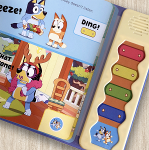 BLUEY:MAGIC XYLOPHONE SOUND BOOK  BY DKTODAY