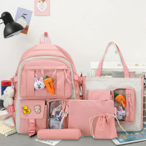 High Aesthetic School Backpack for Girls 2024 New Edition