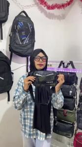 Tas Selempang Waistbag Pria Motif Doreng Army Model Kasual - PG - 8856