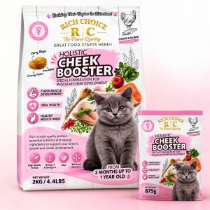 Rich Choice Holistic Cheek Booster chicken & salmon - For cats from 2 months up to 1 year old