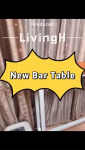 LIVING 1 x Bar Table & 2 x High Bar Stool / Dining Table / Long bar table