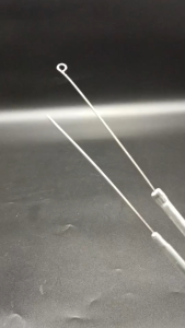 Loop Standless เข็มเขี่ยเชื้อปลายกลม (ห่วง) ลูปเขี่ยเชื้อ เพื่อใช้กับกลมเข็มเขี่ย