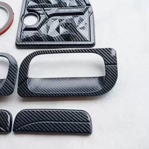 Paket Cover Handle Outer Pintu Tutup Tangki Sporty Mobil Gran Max Carbon