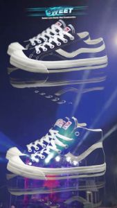 Promo!!! Ventela Public Low Black Sneaker: Sepatu Sekolah Kasual Trendi dan Nyaman untuk Pria & Wanita