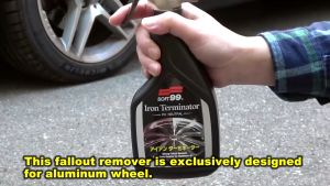 ✨ FREE CLOTH ✨ Soft99/ Soft 99 Iron Terminator Wheel Rim Sport Wheel Rim Cleaner Iron Dirty Remover 500ml For Car Motorcycle Fallout Remover Untuk Kereta & Motosikal Exterior Car Care