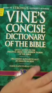 PCBS Vines Concise Dictionary of the Bible: A Clear & Easy-to-Read Typeface W.E. VINE