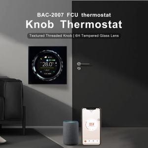 Tuya WiFi Temperature Controller Smart Air Conditioner Thermostat Fan Coil Unit Digital Temp Control Work with Alexa Google Home