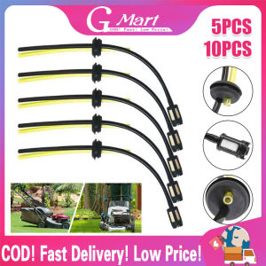⭐【LazTop Seller】【10pcs】Universal Grass Trimmer Fuel Line Filter Kit For Brush Cutter Strimmer Lawn Mower Primers Fuel Hose Garden Tool Parts Mower-Hose
