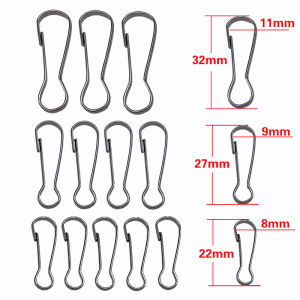 Móc Kẹp Hình Chữ S Bằng Thép Không Gỉ Cho Rèm Hạt Pha Lê Phụ Kiện Đường Ray Rèm Cửa Trang Sức Thời Trang DIY Phụ Kiện Khác